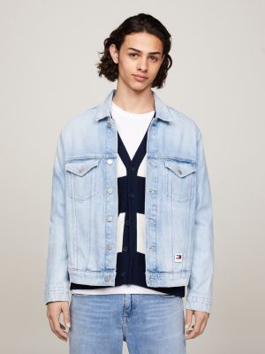 Veste jean best sale tommy hilfiger homme