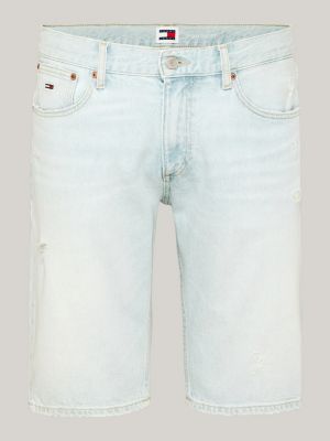 Ryan Distressed Denim Shorts Blue Tommy Hilfiger