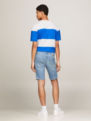 Men's polo denim outlet shorts