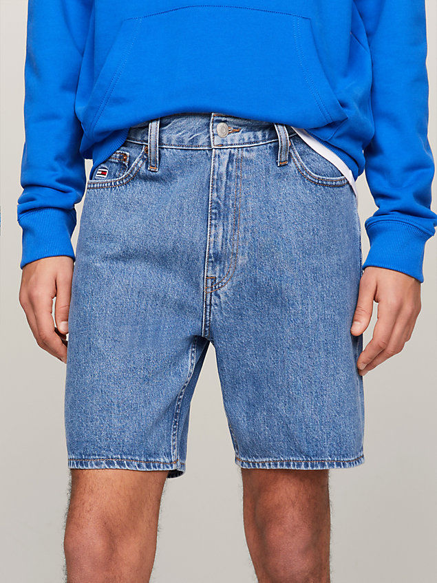 short dad en denim denim pour hommes tommy jeans