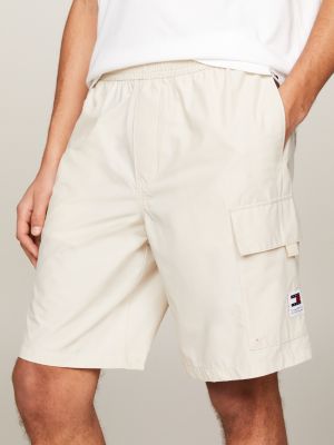 Tommy Jeans Aiden baggy cargo shorts in khaki