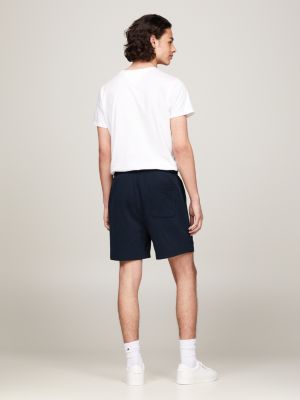 Prep Script Logo Beach Shorts Blue Tommy Hilfiger