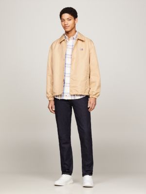 Badge Coach Jacket | Beige | Tommy Hilfiger