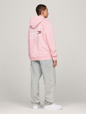 Sudadera Tommy Jeans modern rosa para hombre