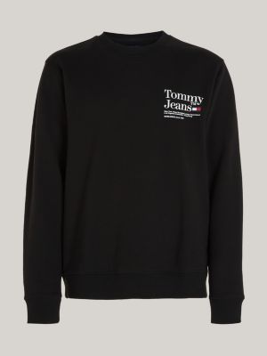 Tommy jeans on sale black sweatshirt