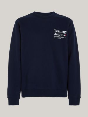 Modern Logo Fleece Sweatshirt | Blue | Tommy Hilfiger