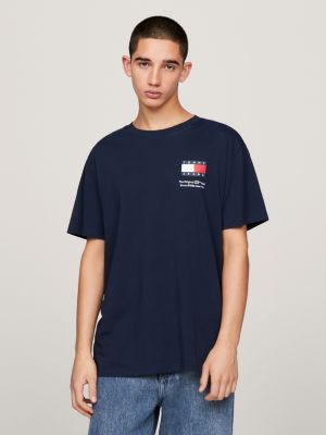 Archive Logo Brushed Jersey T-Shirt, Blue