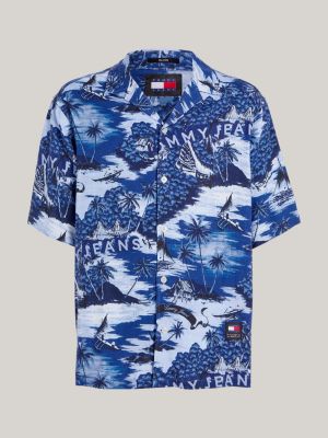 Camisa hawaiana 2025 tommy hilfiger