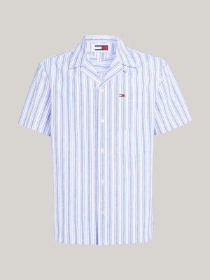 Tommy jeans best sale short sleeve shirt