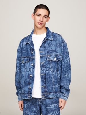 Men's Denim Jackets - Oversized Jean Jackets | Tommy Hilfiger® PT