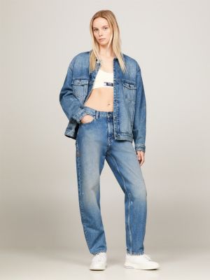 Dual Gender Wide Tapered Jeans | Denim | Tommy Hilfiger