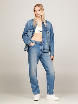 Dual Gender Wide Tapered Jeans Denim Tommy Hilfiger