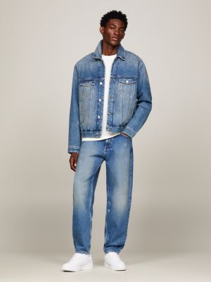 Dual Gender Wide Tapered Jeans | Denim | Tommy Hilfiger