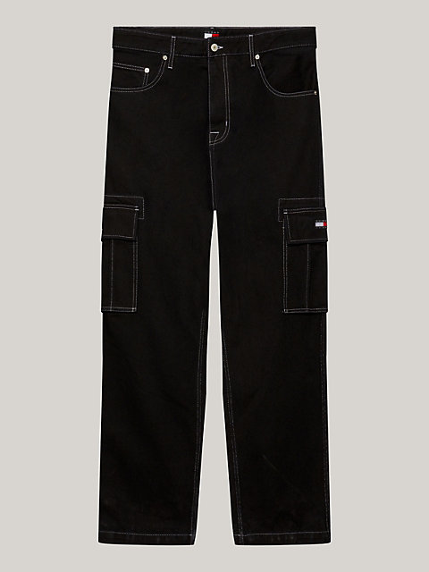denim tommy remastered black denim carpenter jeans for men tommy jeans