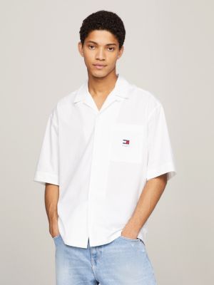 Tommy Jeans ORIGINAL FINE SLIM FIT - Polo shirt - classic white/white 