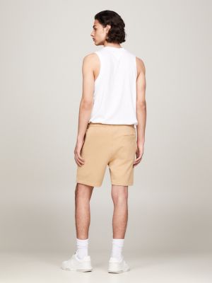 Sweat shorts beige hot sale