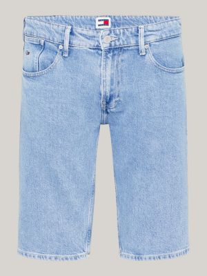 blue ronnie denim shorts for men tommy jeans