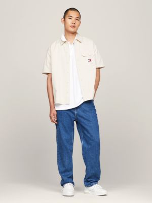 denim dad baggy skater-jeans für herren - tommy jeans