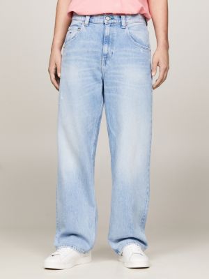 Aiden Classics Dad Baggy Distressed Jeans | Denim | Tommy Hilfiger