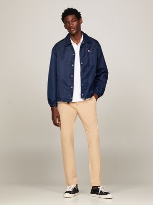 beige austin slim fit chinos für herren - tommy jeans