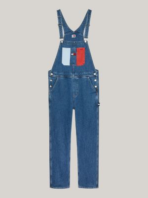 blue ryan archive straight dungarees for men tommy jeans