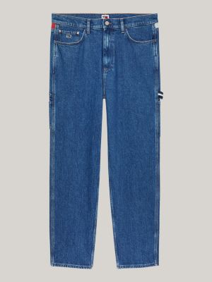 blue archive baggy carpenter jeans for men tommy jeans