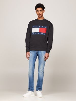 blue scanton slim faded jeans for men tommy jeans