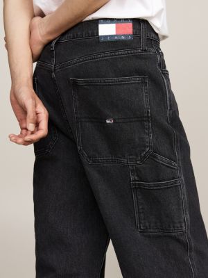 Skater Straight Carpenter Jeans Black Tommy Hilfiger