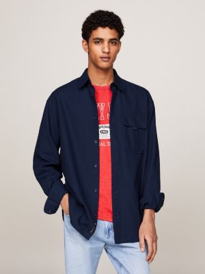 Blue Shirts for Men | Up to 30% Off SI