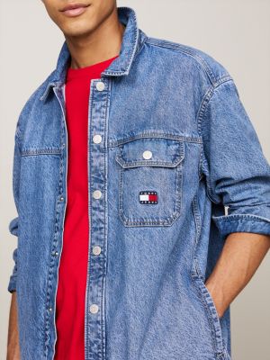 Tommy jeans denim shirt top