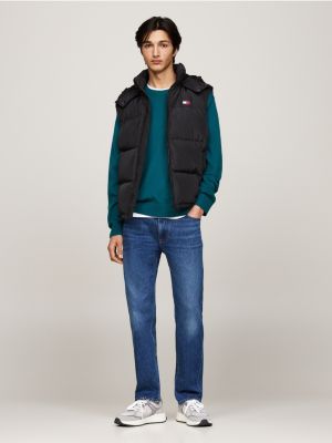 Down Zip-Thru Alaska Vest | Black | Tommy Hilfiger