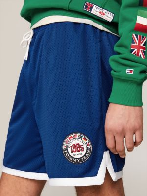 Tommy Jeans International Games Logo Shorts | Blue | Tommy Hilfiger