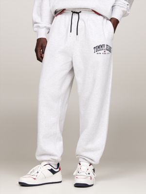 Varsity Washed Relaxed Joggers Grey Tommy Hilfiger