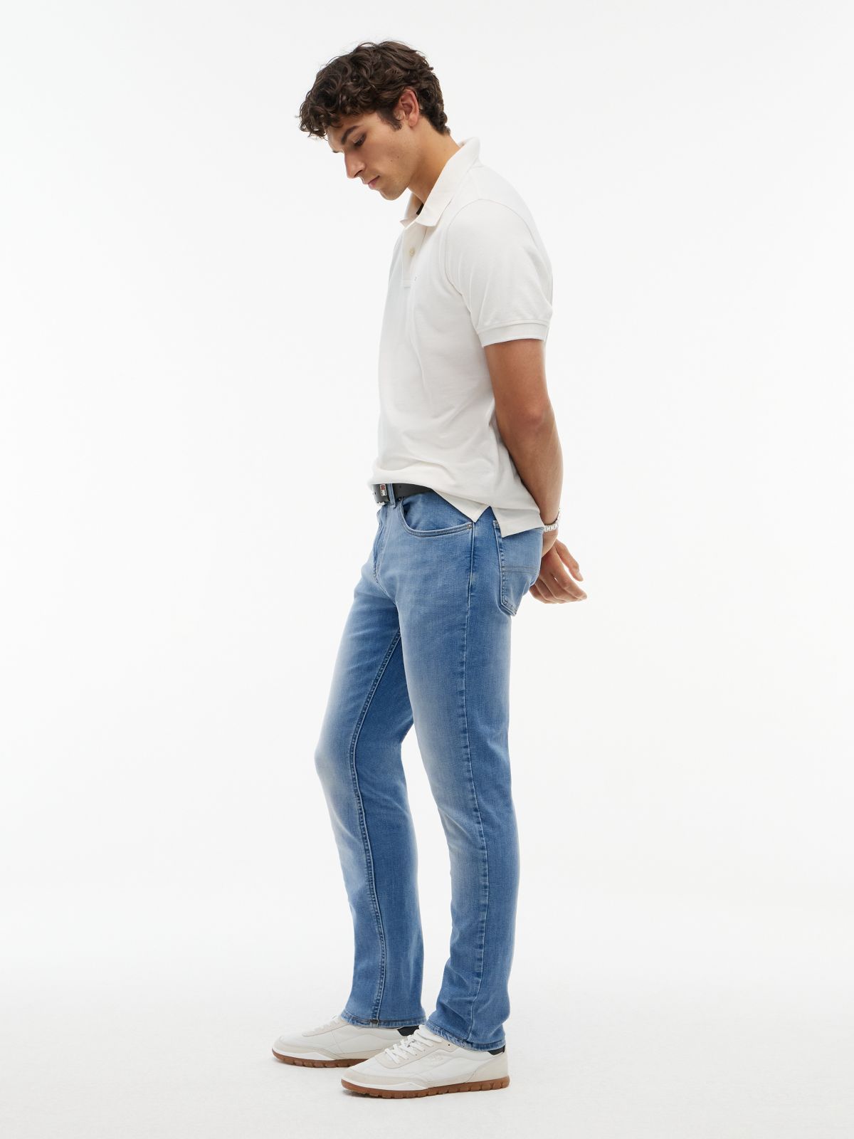 Austin Slim Tapered Jeans — Blue