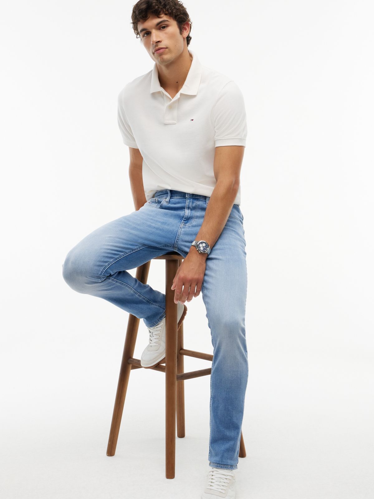 Austin Slim Tapered Jeans — Blue