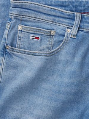 blue austin slim tapered jeans for men tommy jeans