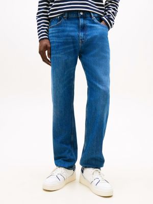 blue ryan regular straight jeans for men tommy jeans