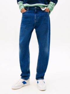 Isaac Faded Relaxed Tapered Leg Jeans — Blue 2
