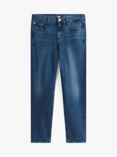 Isaac Faded Relaxed Tapered Leg Jeans — Blue 6