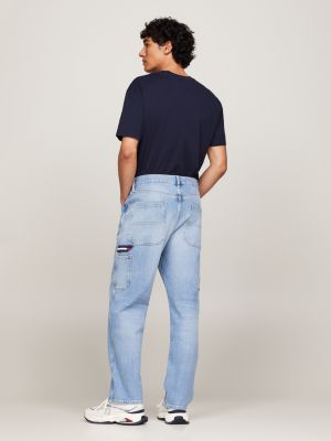 blue skater carpenter faded jeans for men tommy jeans