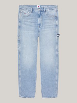 blue skater carpenter faded jeans for men tommy jeans