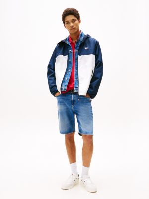 multi lightweight chicago windbreaker for men tommy jeans