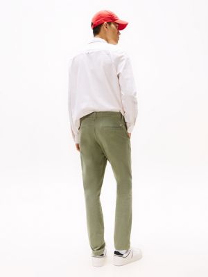 khaki austin slim tapered fit chinos für herren - tommy jeans