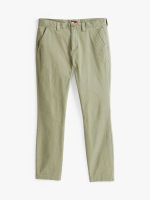 khaki austin slim tapered fit chinos für herren - tommy jeans