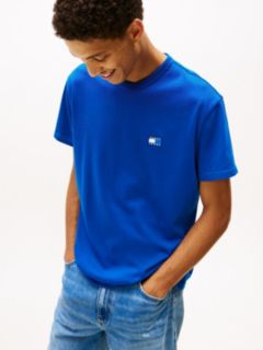 Tommy Badge Jersey Crew Neck T-Shirt — Blue 2