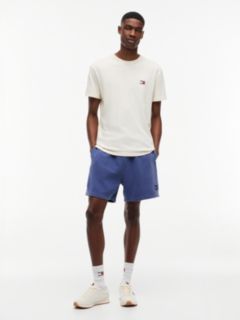 Tommy Badge Jersey Crew Neck T-Shirt — Beige 2