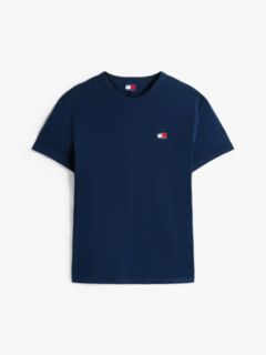 Tommy Badge Jersey Crew Neck T-Shirt — Blue 6