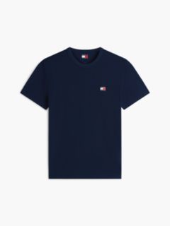Tommy Badge Jersey Crew Neck T-Shirt — Blue 7