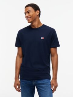 Tommy Badge Jersey Crew Neck T-Shirt — Blue 1