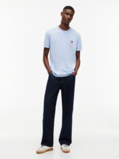 Tommy Badge Jersey Crew Neck T-Shirt — Blue 2